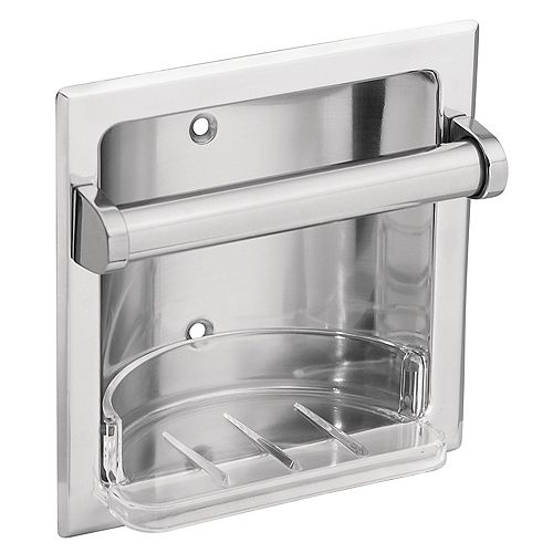 Donner Recessed Soap Holder - Chrome