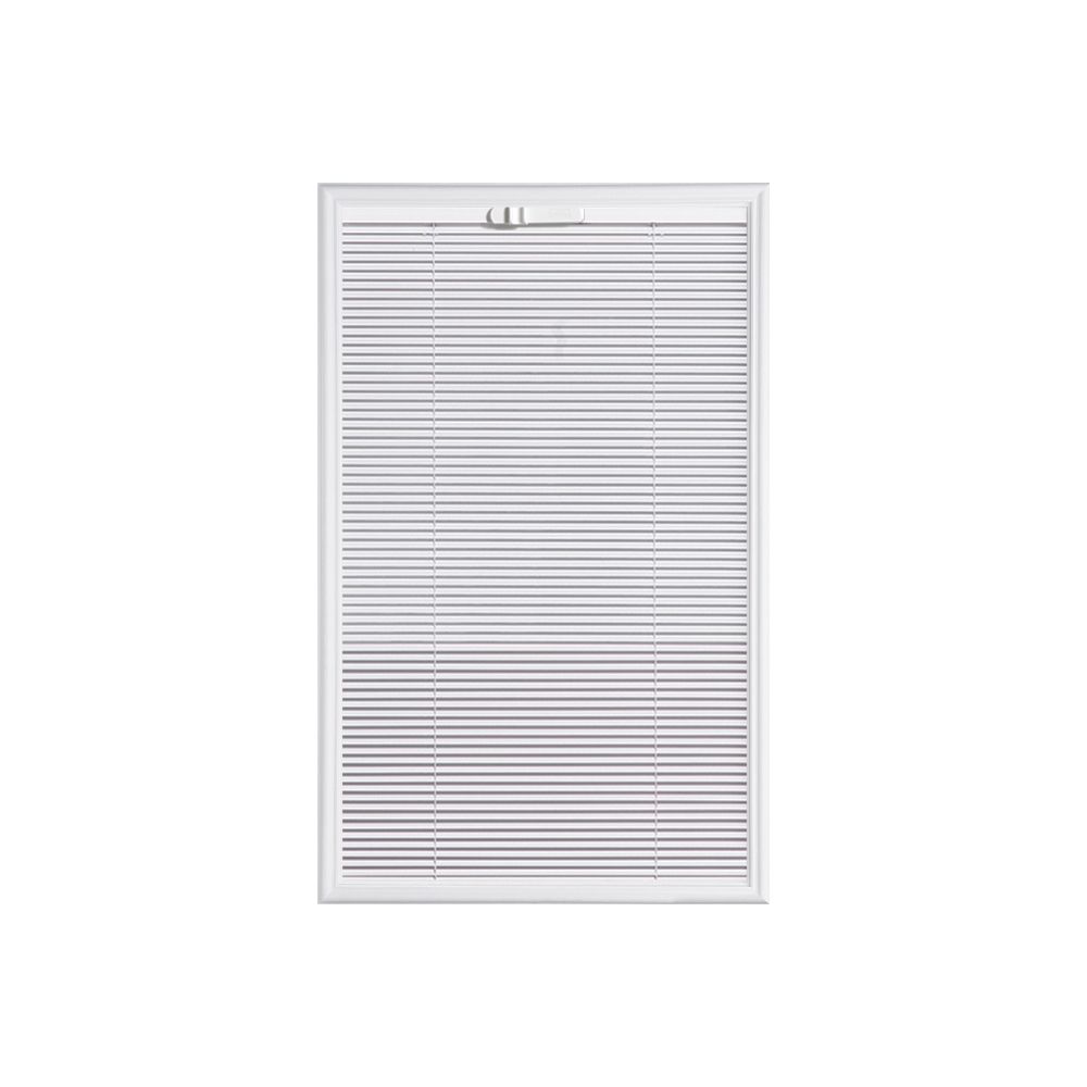 Masonite 22-inch X 36-inch Mini-blind Low-E Glass Insert | The Home ...