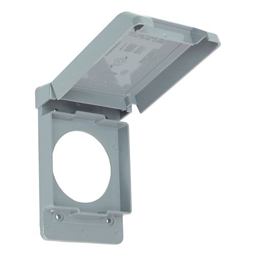 Weatherproof 50 AMP Receptacle PVC Cover