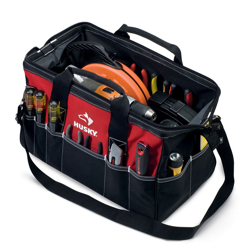 Husky 18-inch Large Tool Bag | The Home Depot Canada
