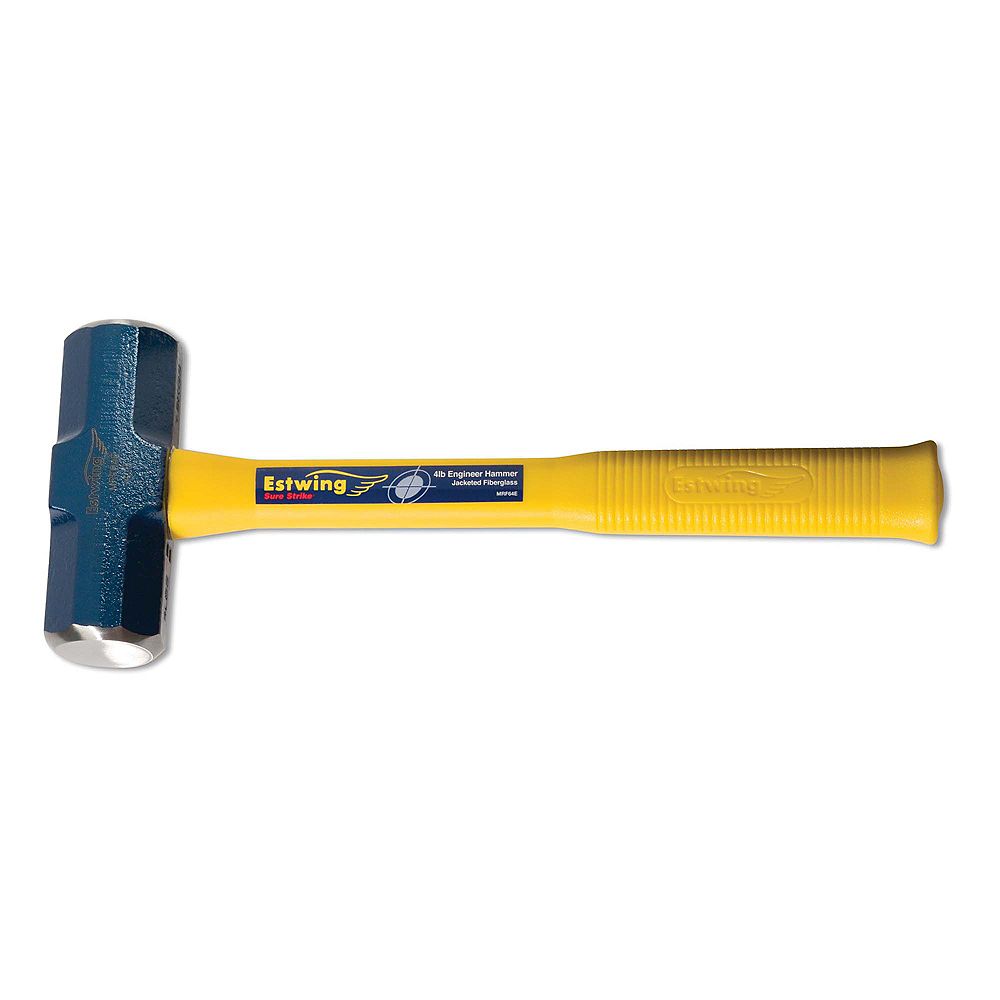 Estwing 4Lb Engineers Hammer w/Fiberglass Handle The Home Depot Canada