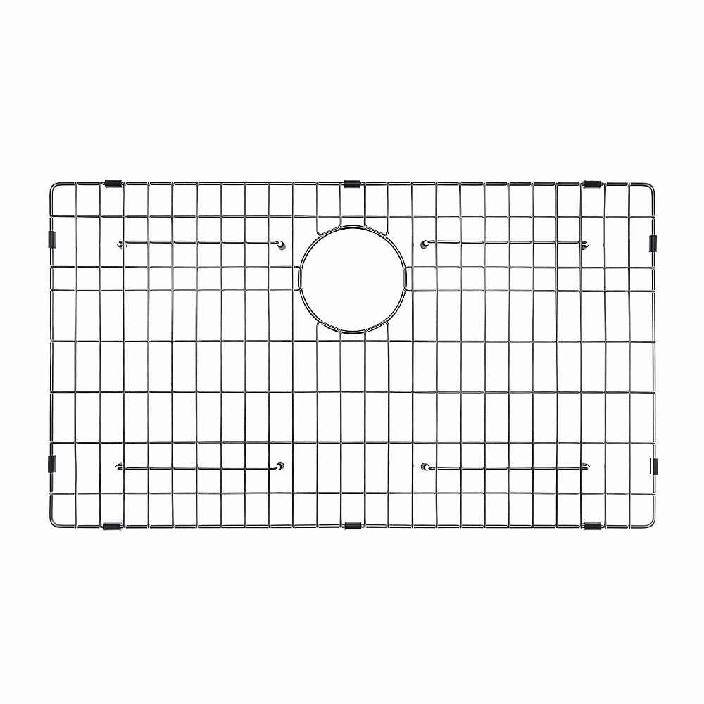 Kraus Stainless Steel Bottom Grid w/Protective AntiScratch Bumpers for