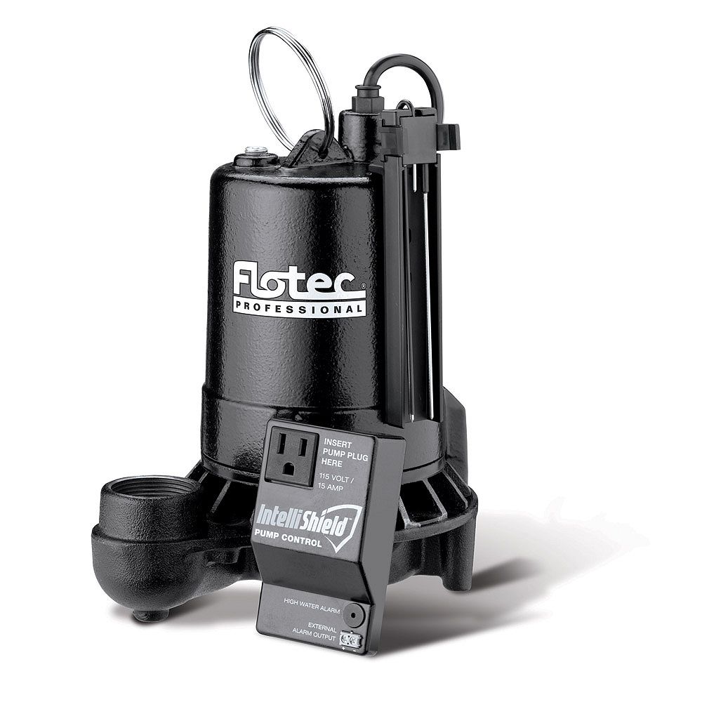 Flotec 1 HP Electronic Switch Sump Pump The Home Depot Canada