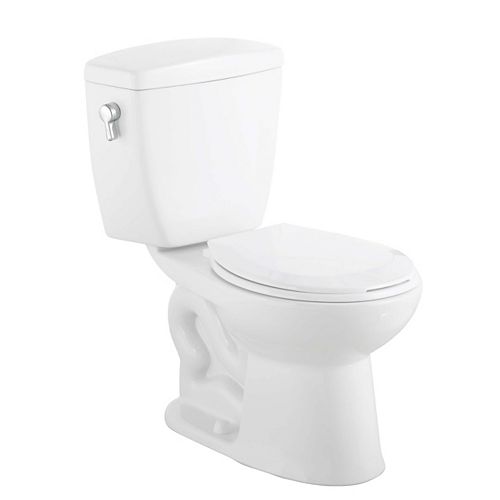 Glacier Bay 4.1/6.0LPF 1Piece elongated dual flush AIO toilet The