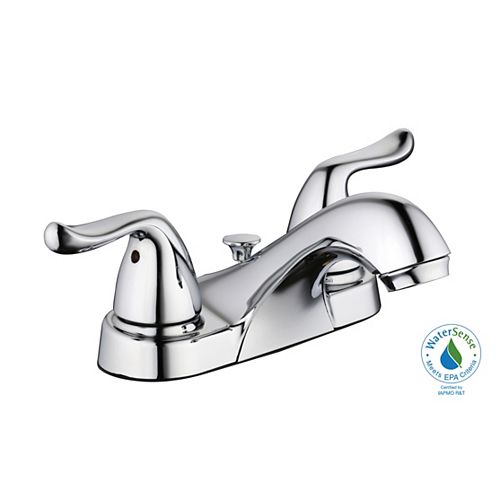 Chrome Bathroom Sink Faucets, Bathroom Sink Faucets Home Depot Canada