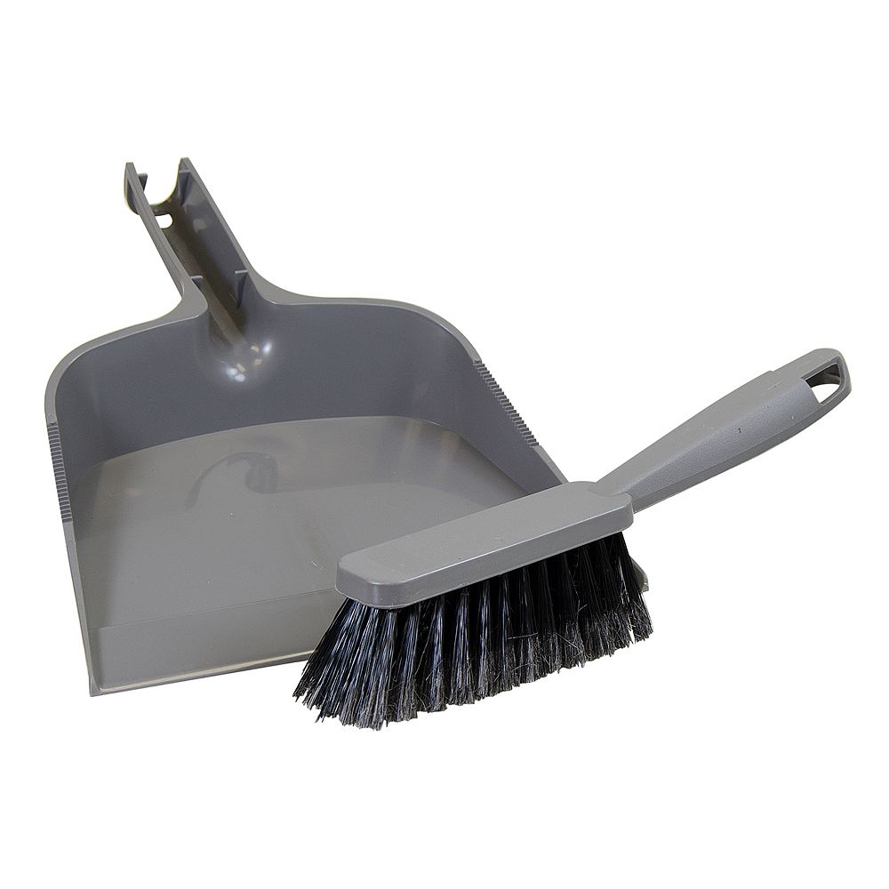 HDX Dust Pan and Brush Set The Home Depot Canada
