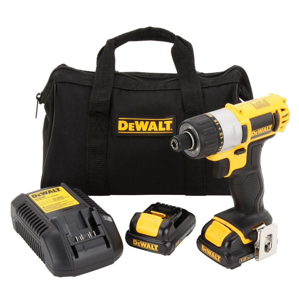 dewalt 12v drill kit