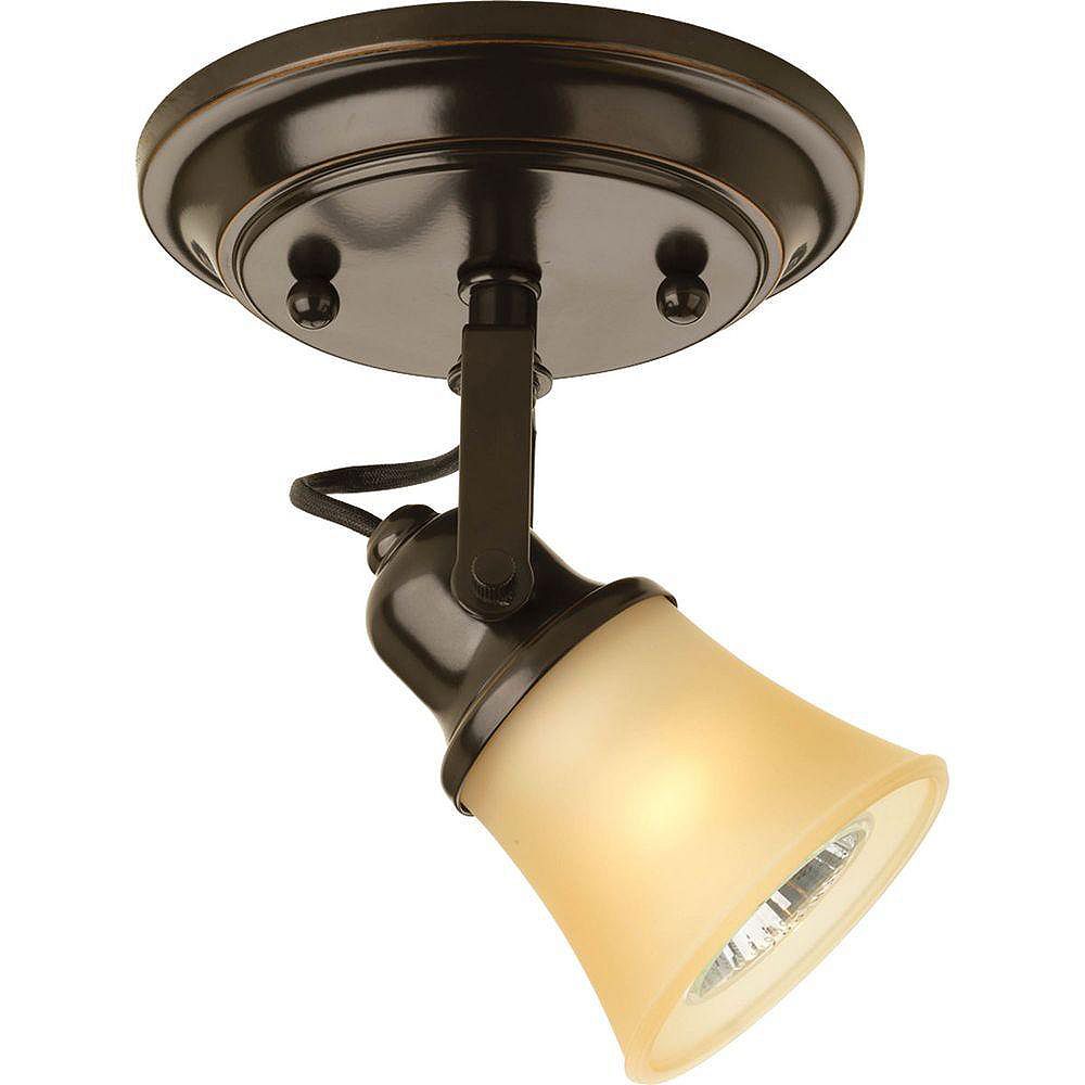 Progress Lighting 1 Light Antique Bronze Spot Light Fixture The Home