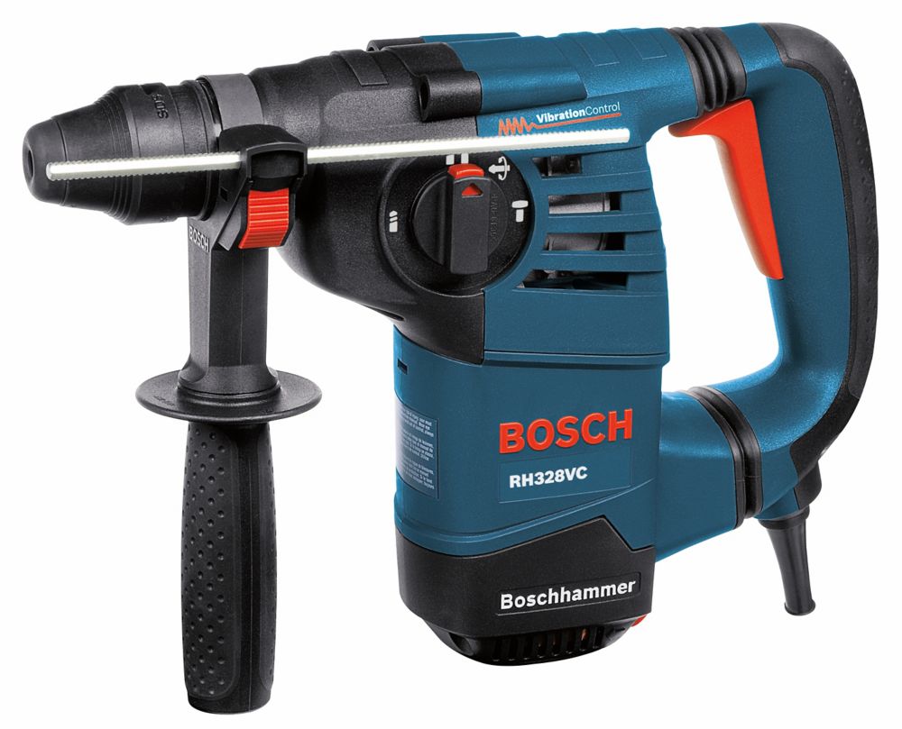 Bosch 120V Keyless Corded 1-1/8 Inch SDS-Plus Rotary Hammer With 360 ...