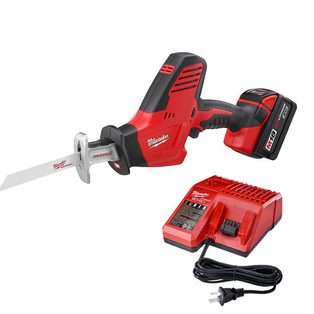 Milwaukee Tool HACKZALL M18 Cordless LITHIUMION OneHanded Recip Saw