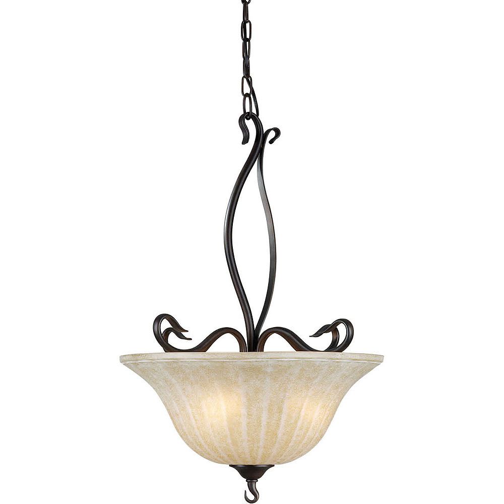 Filament Design Burton Incandescent Light Ceiling Antique Bronze