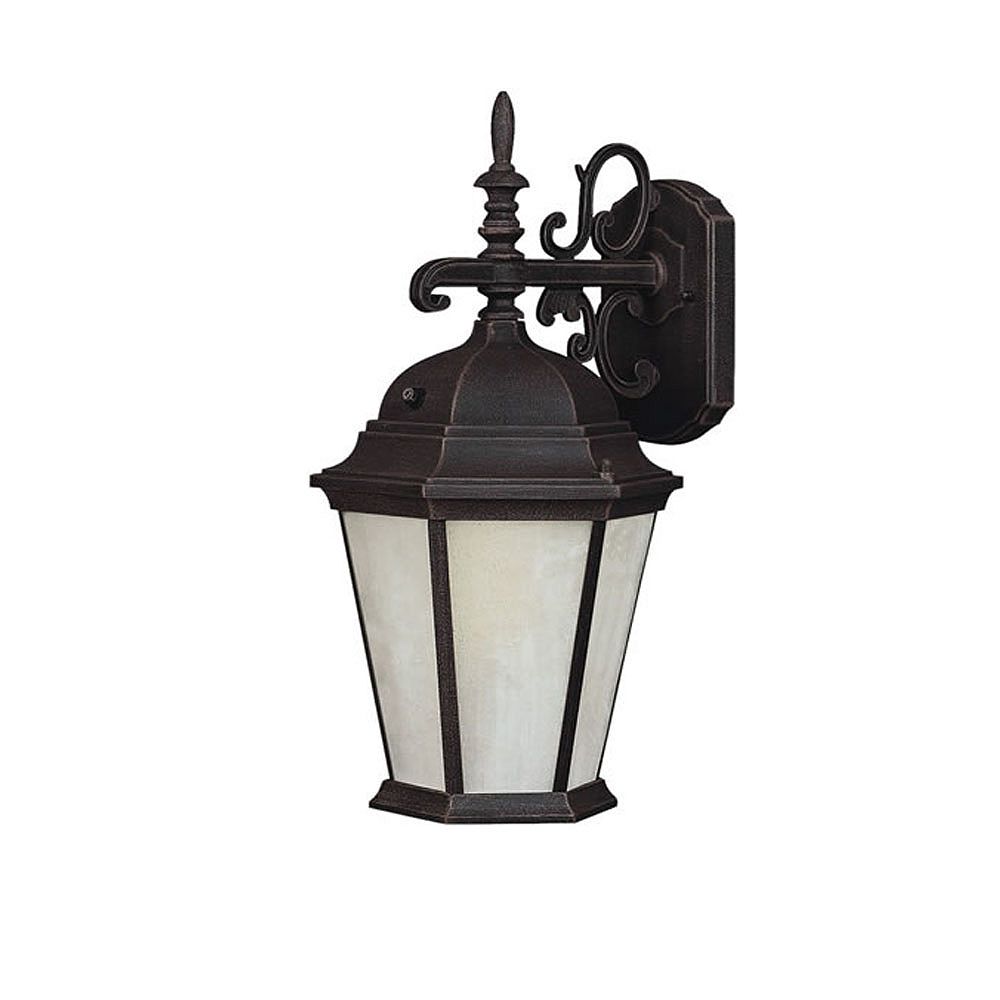 Filament Design Burton 1 Light Painted Rust Outdoor