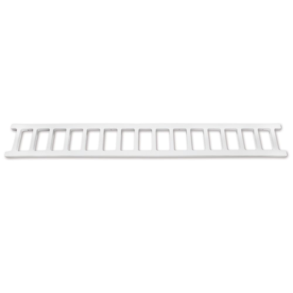 Alexandria Moulding PVC House Trim Spandrel 65/16 Inch X 48 Inch X 3/4