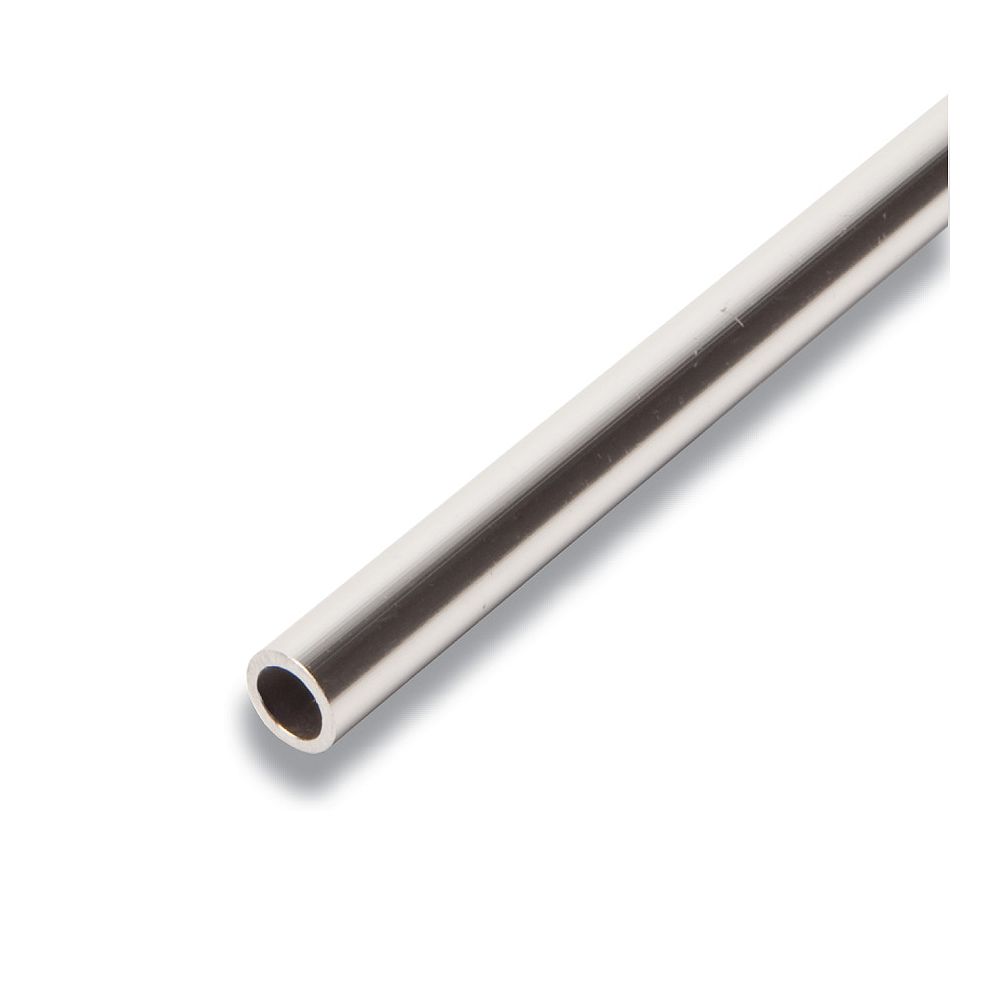 Alexandria Moulding Metal Round Tube Mira Lustre 1/2 In. x 1/2 In. x 8 8 1 2 X 2 Tube