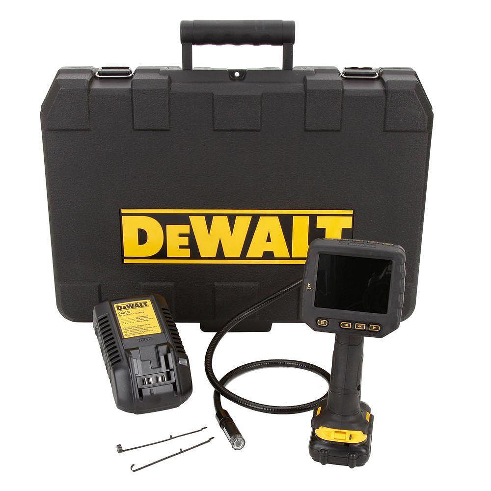 Dewalt 12v Max 17mm Inspection Camera Kit W 1 Battery And Kit Box The Home Depot Canada