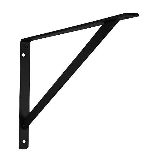 16-inch Heavy Duty Bracket in Black