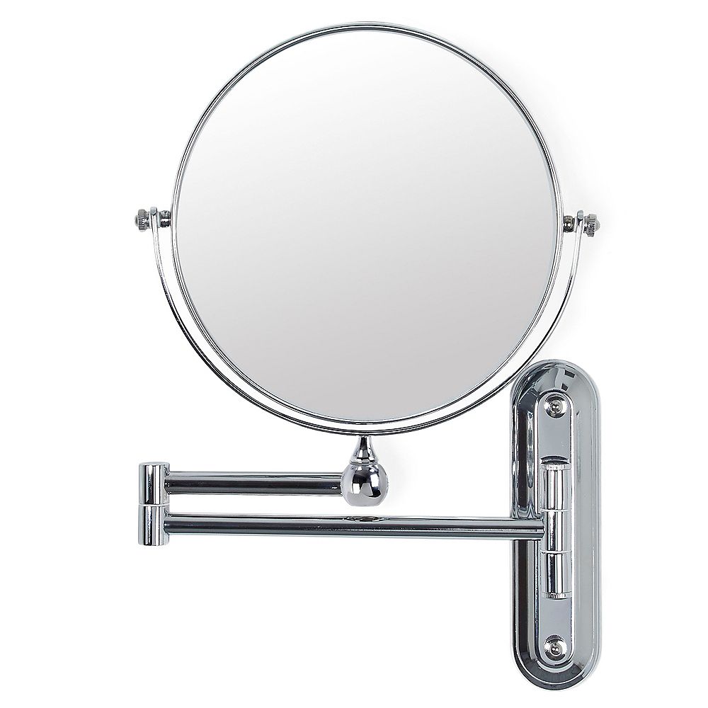 Better Living Valet 8 Vanity Mirror Chrome The Home Depot Canada