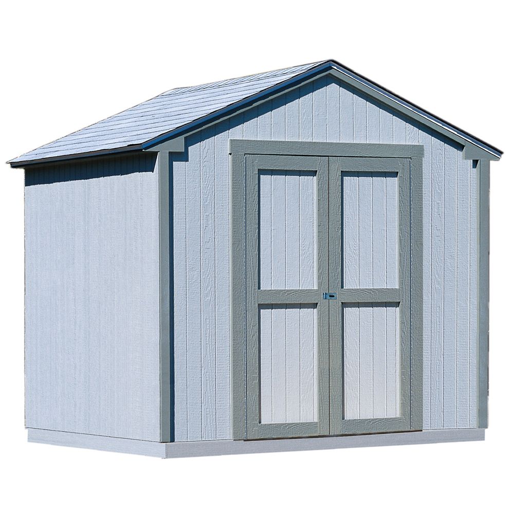 Handy Home Products 8 Ft. X 8 Ft. Kingston Shed With Floor Frame | The ...