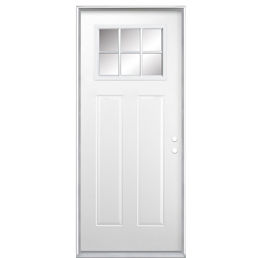 Minimalist 32 Craftsman Exterior Door for Small Space