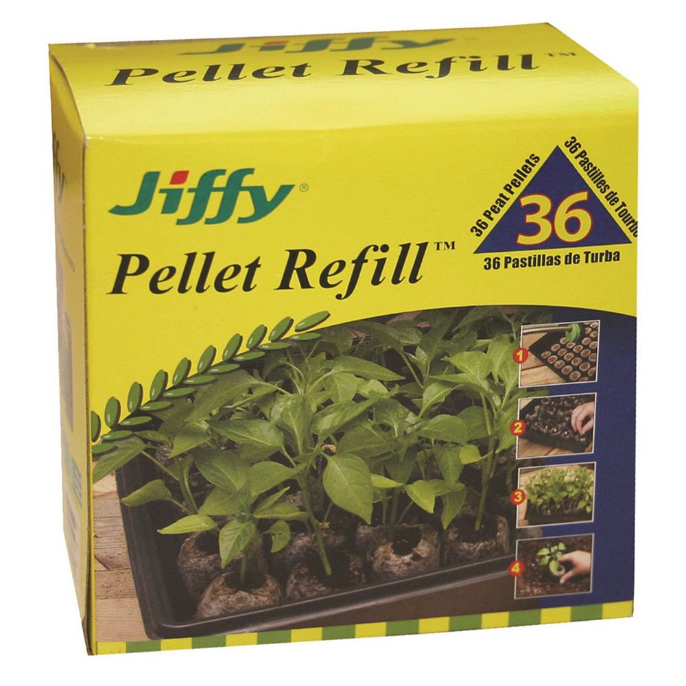 Jiffy Peat Pellet 36Pack The Home Depot Canada