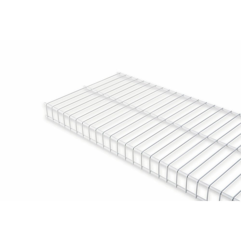 Rubbermaid 16 Inch X 6ft White Linen Shelf The Home Depot Canada