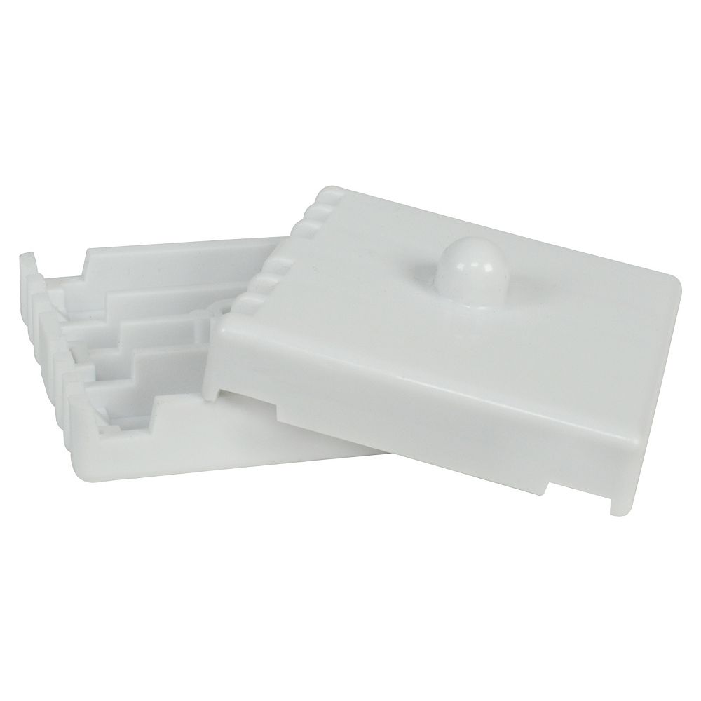 Rubbermaid Plastic Joiner Bracket for Wire Shelving The Home Depot Canada