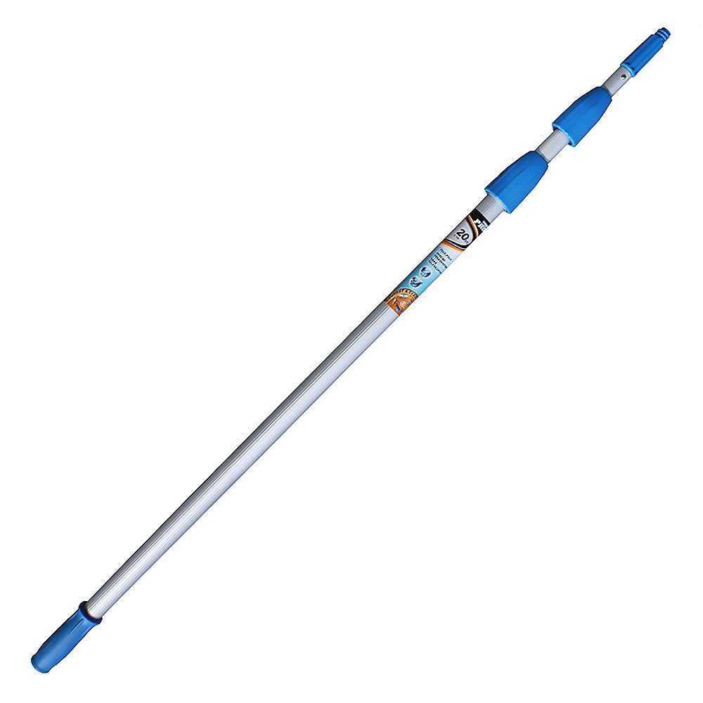 Unger 820 ft. Aluminum Telescopic Pole with Connect and Clean Locking