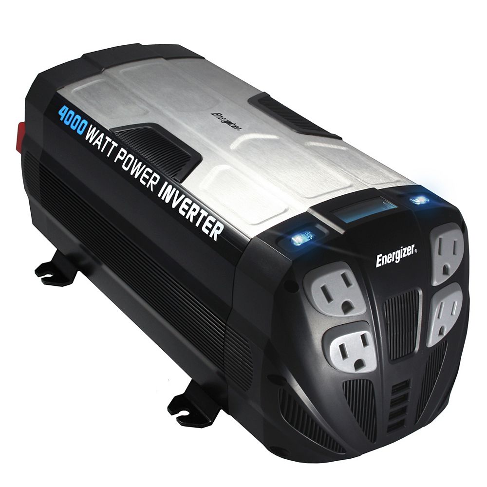 Energizer 12V 4000 Watt Power Inverter The Home Depot Canada