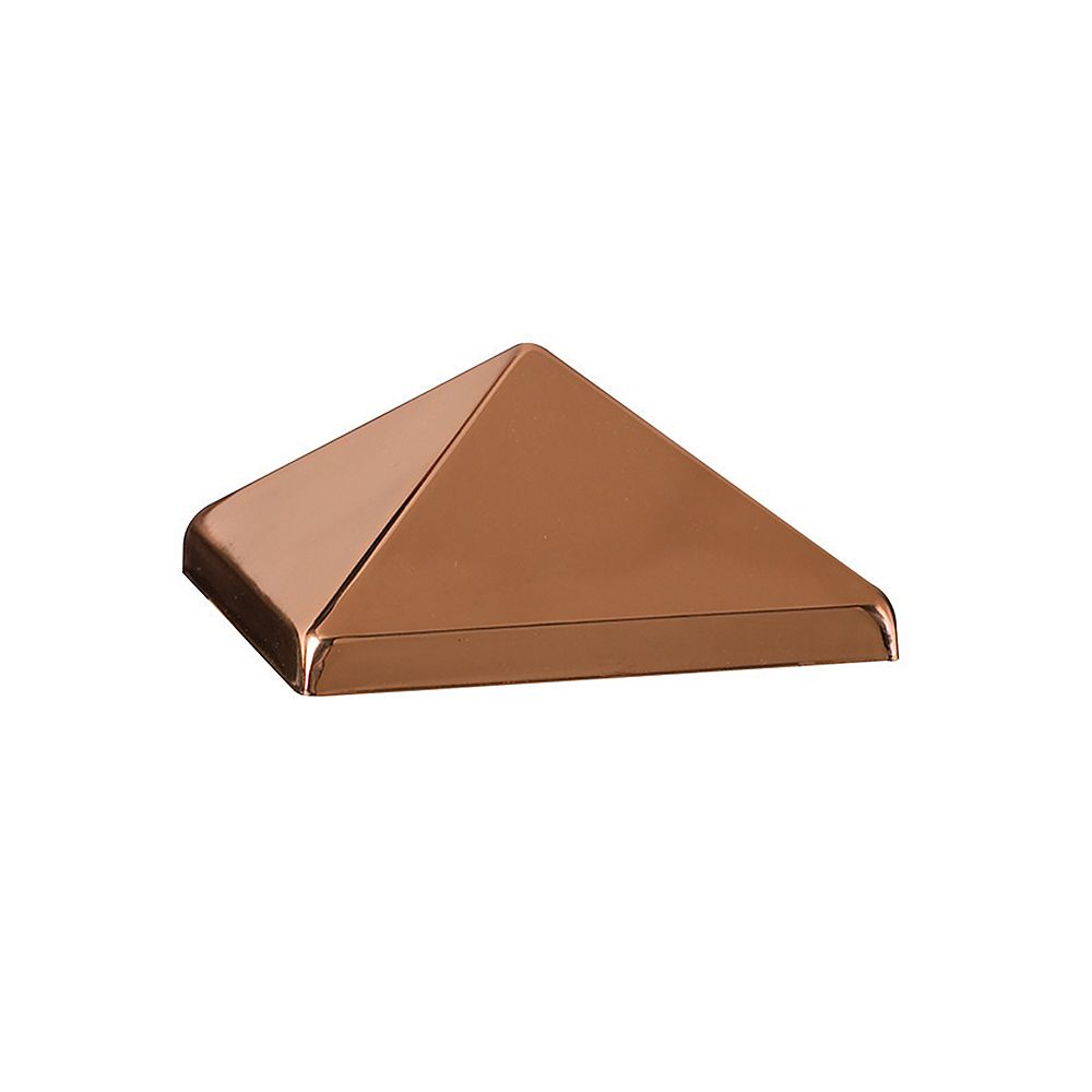 Veranda 4x4 Post Cap Post Point Copper The Home Depot Canada