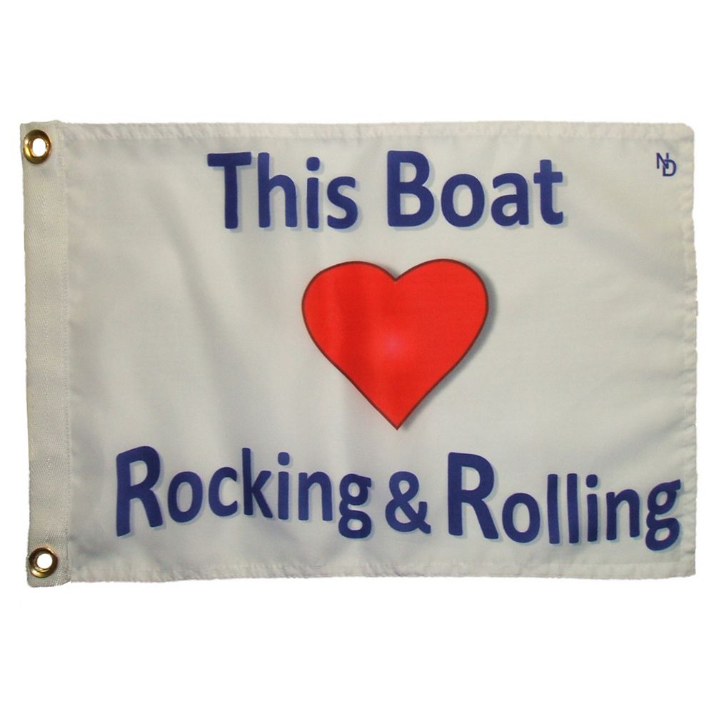 Multinautic NAUTI "Rocking & Rolling" Funny Flag The Home Depot Canada