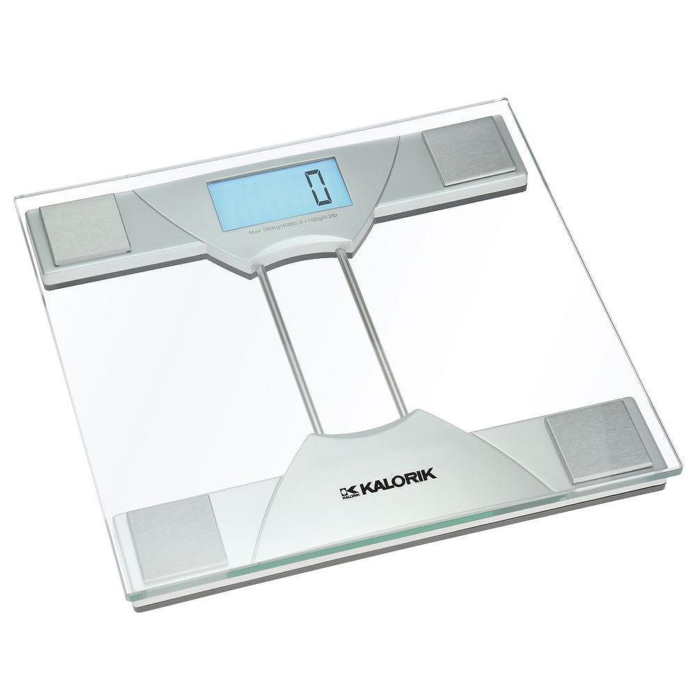 Kalorik Electronic Bathroom Scale The Home Depot Canada