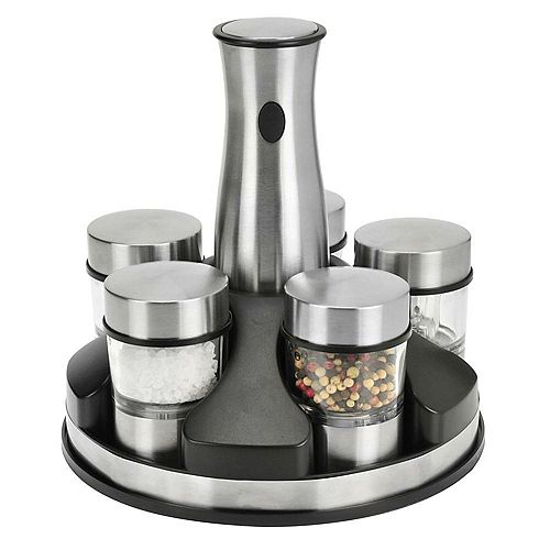 Rechargeable Cordless Spice Mill Set