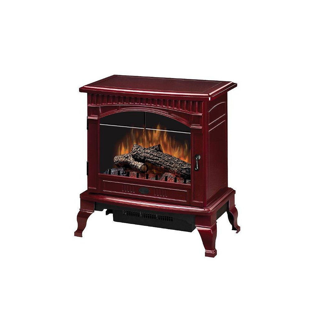 Dimplex Traditional 400 Sq Ft Electric Stove In Red The Home Depot Canada 1221