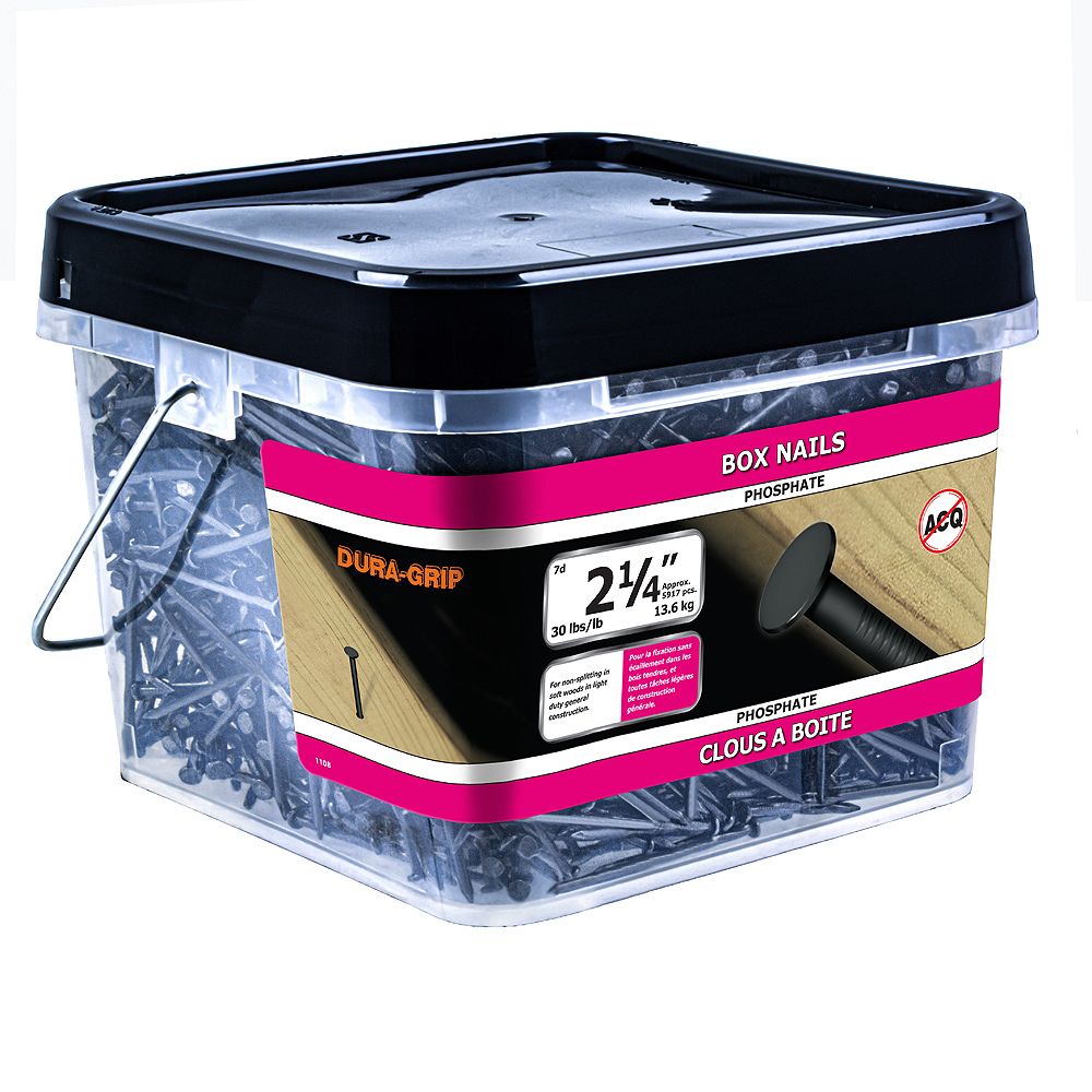 Paulin 21/4inch (7d) Box Framing Nails Phosphate 30lbs (approx