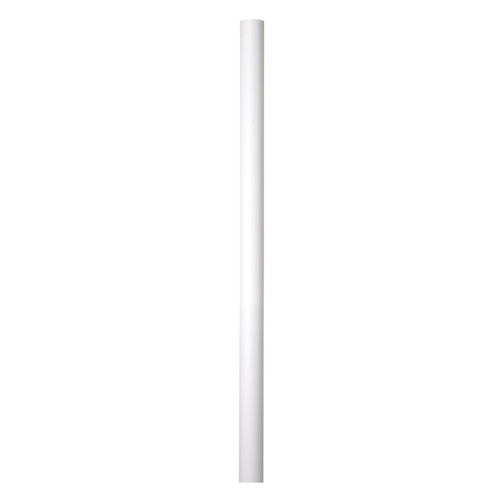 Snoc Aluminum pole, white finish The Home Depot Canada