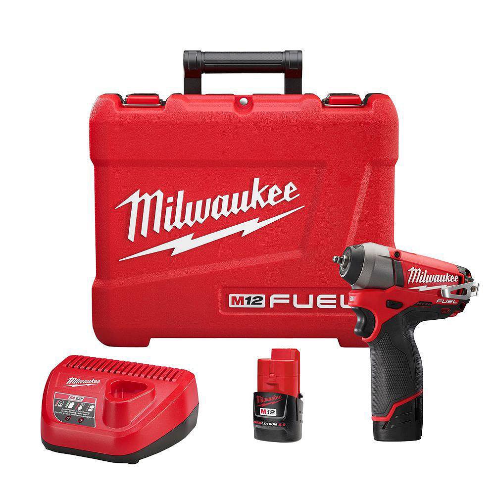 Milwaukee Tool 1/4 Inch M12 FUEL Impact Wrench The Home Depot Canada