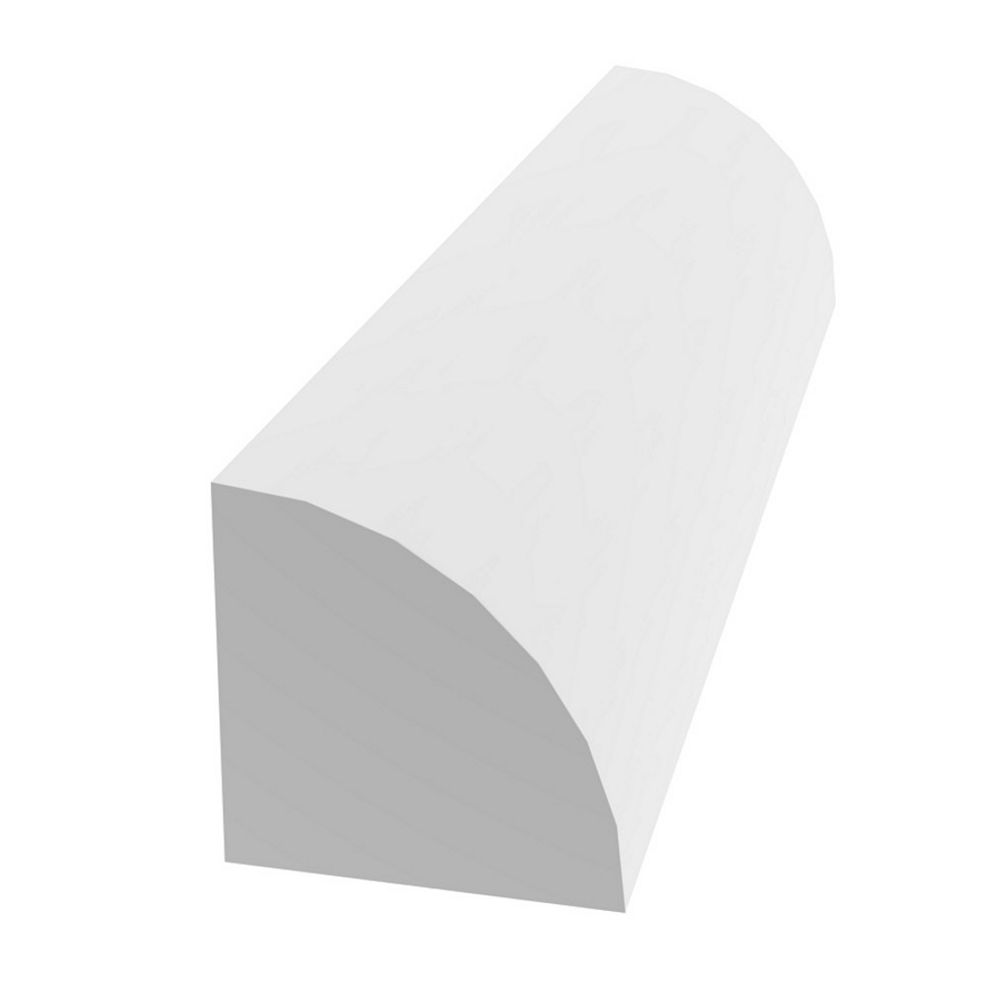 Veranda Qrt Rnd Pvc White 1 2 Inchx1 Inchx8 Feet The Home Depot Canada Veranda Qrt Rnd Pvc White 1 2 Inchx1, Quarter Round Trim Home Depot Canada