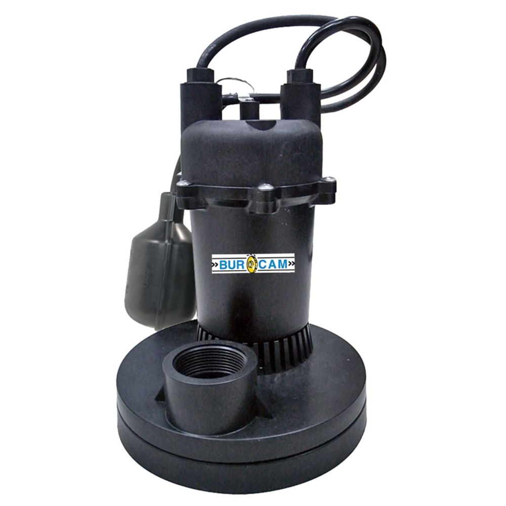BurCam 1/3Hp Noryl Submersible Pump The Home Depot Canada