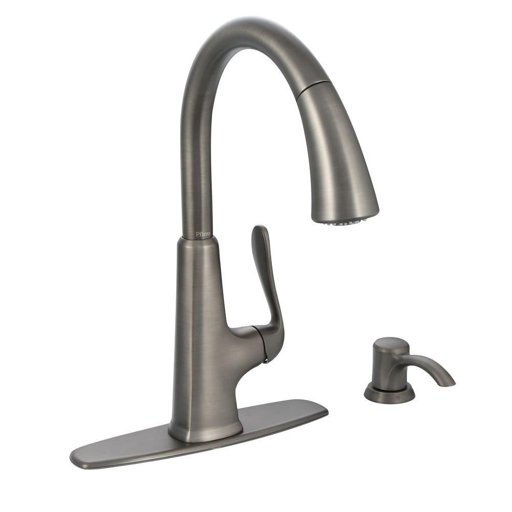 Pfister Pasadena Kitchen Faucet In Slate The Home Depot Canada   P 1000683858 