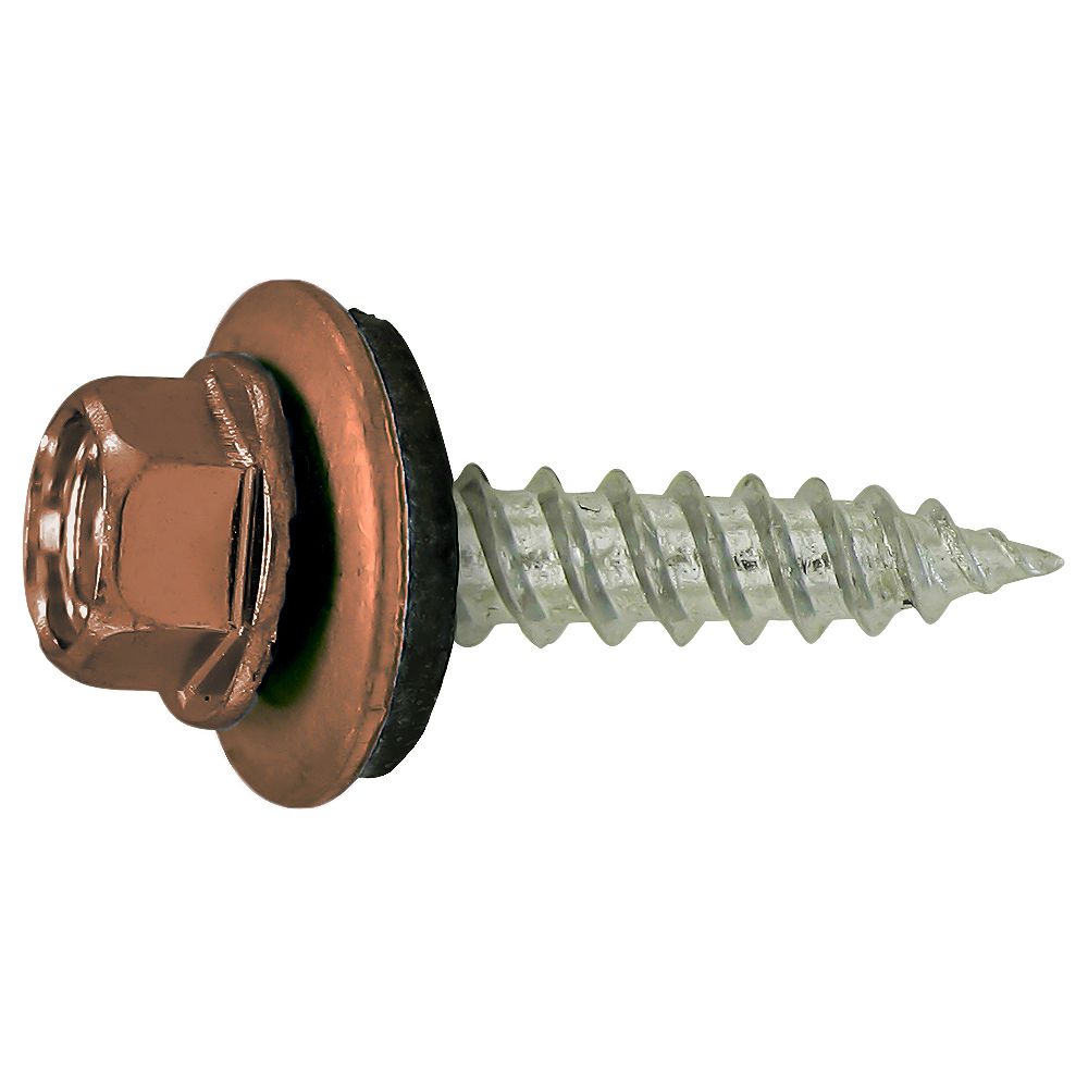 Paulin #10 x 1-1/2 -inch Hex Head Self-Sealing Roofing / Siding Screws