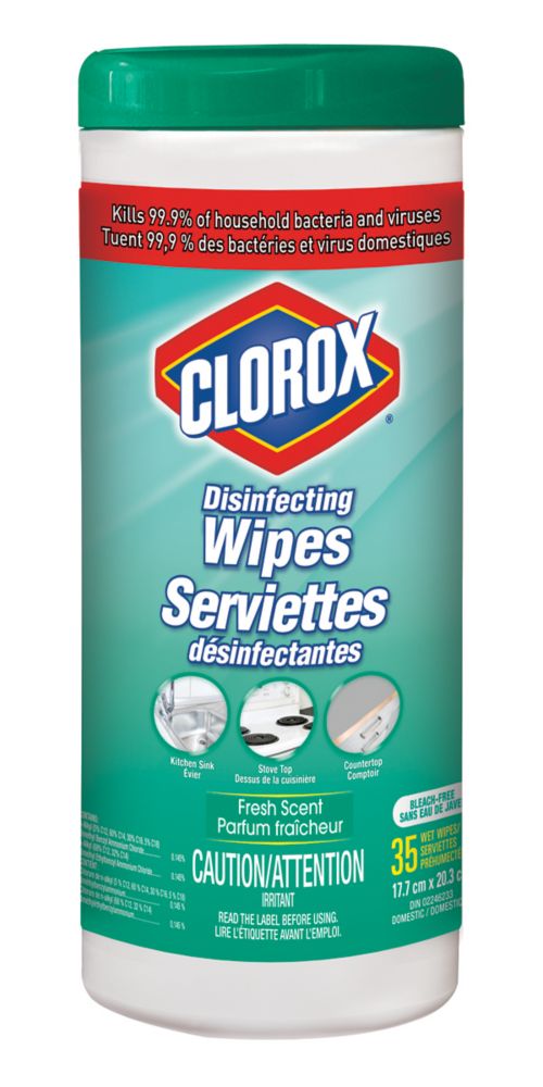 Clorox Disinfecting Wipes With Fresh Scent 35 Pack The Home Depot   P 1000684340 