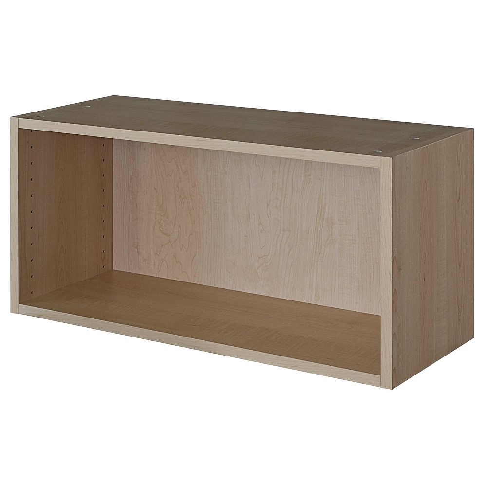 Eurostyle Wall Cabinet 33 x 15 1/8 Maple | The Home Depot ...