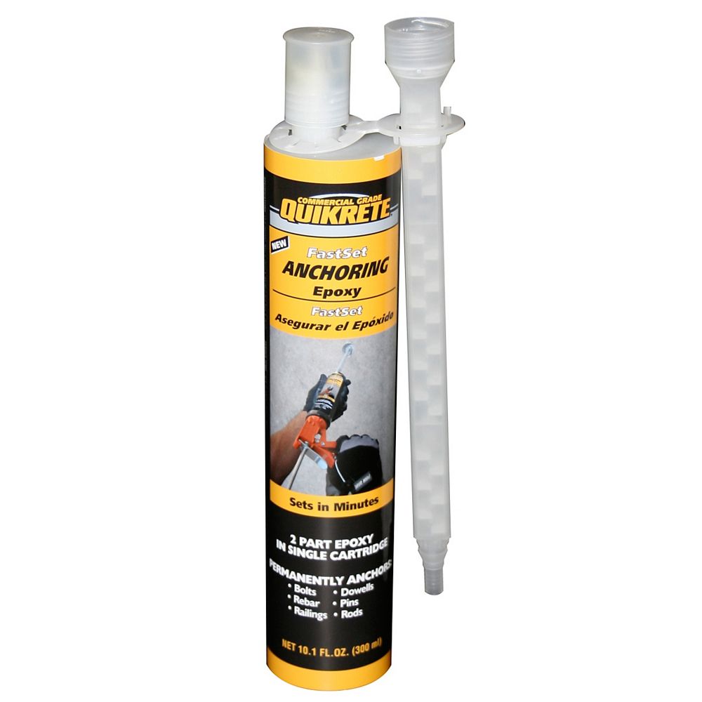 Quikrete FastSet Anchoring Epoxy 296ml The Home Depot Canada