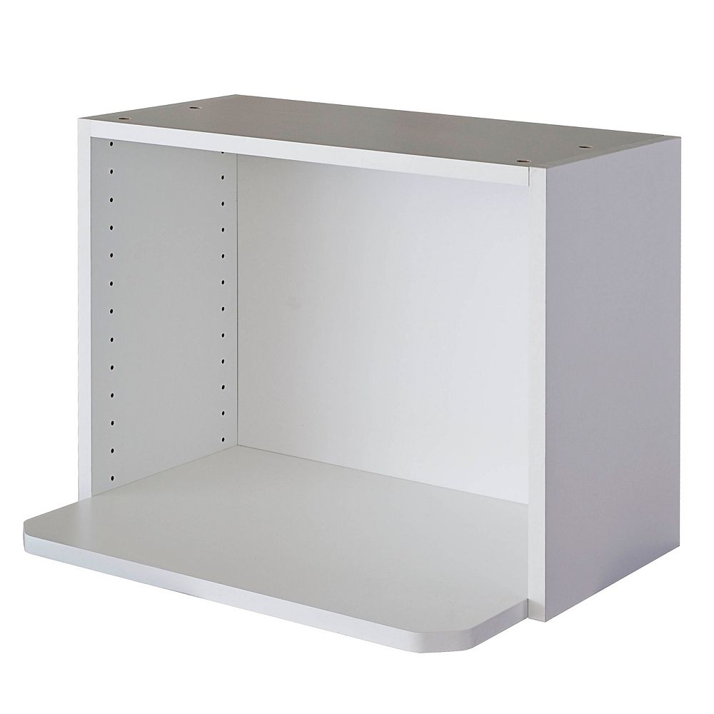 Eurostyle Microwave Cabinet 24 X 17 5 8, Microwave Shelf Cabinet Dimensions