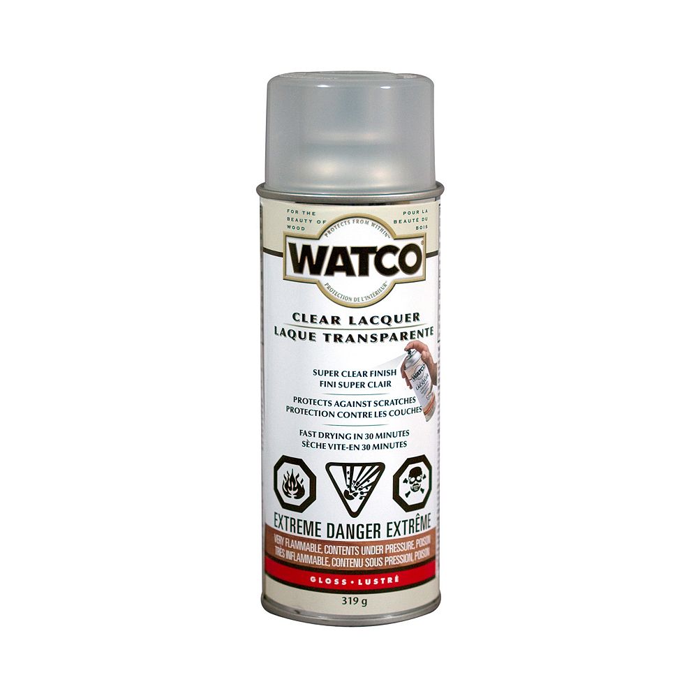 Watco Super Clear Finish Clear Lacquer In Gloss Clear, 319 Watco Super Clear Finish Clear Lacquer In Gloss Clear, 319