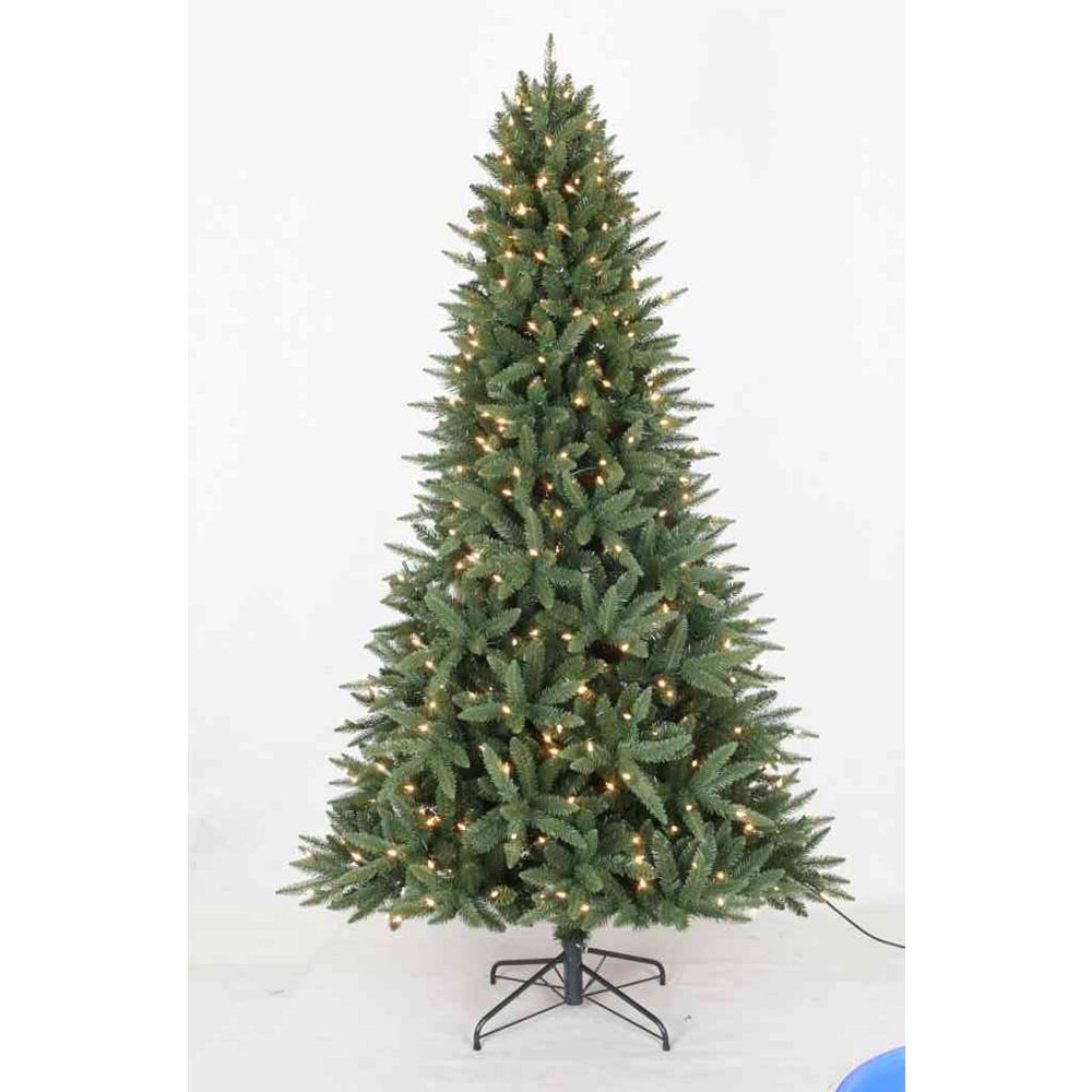 Home Accents PreLit Sunvalley Perfect Tree PE/PVC 7 ft. The Home
