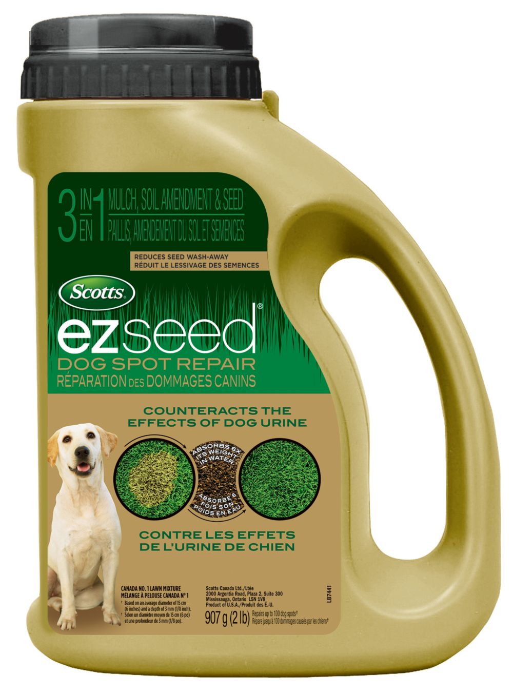 Is lawn seed safe for dogs