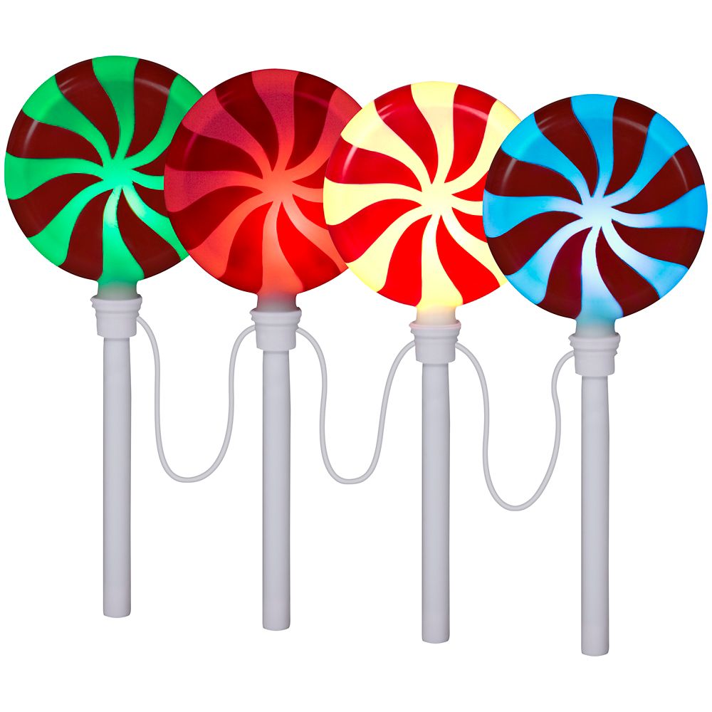 LightShow Lightshow Colour Change Lollipop Pathway - 4 Count | The Home ...