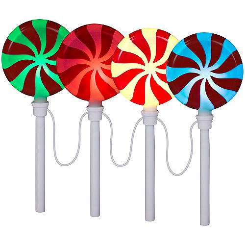 Lollipop Christmas Lights 