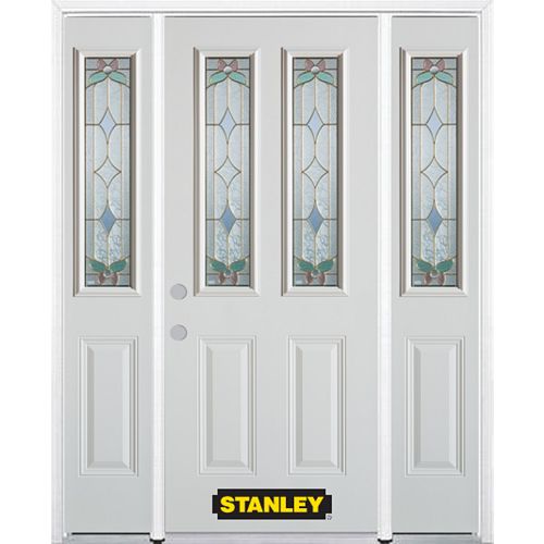 STANLEY Doors 68.5 inch x 82.375 inch Victoria Brass 3/4